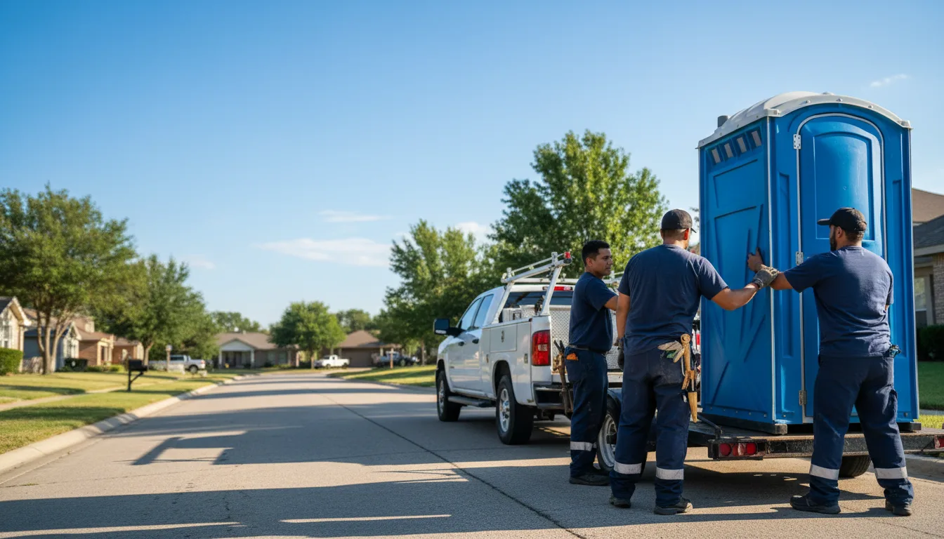 Portable Toilet Rental in South Hackensack, NJ near me